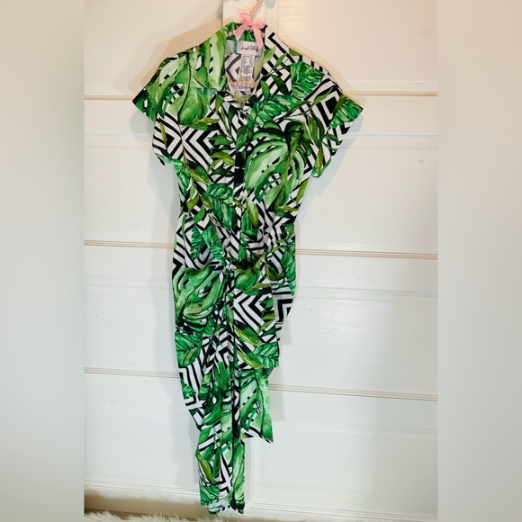 JOSEPH RIBKOFF TROPICAL 🌴 PRINT DRESS - Picture 11 of 11